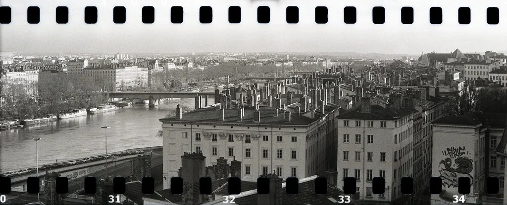 Pano with 35mm film in a medium format camera